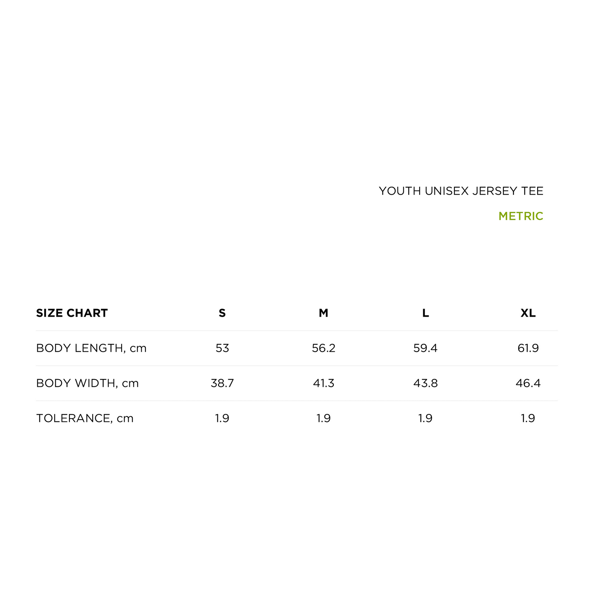 size_chart_metric