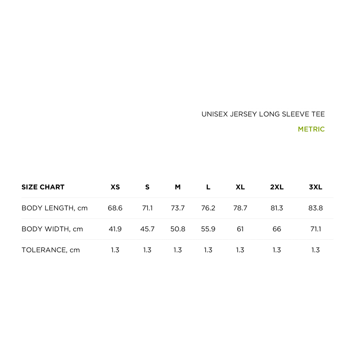 size_chart_metric