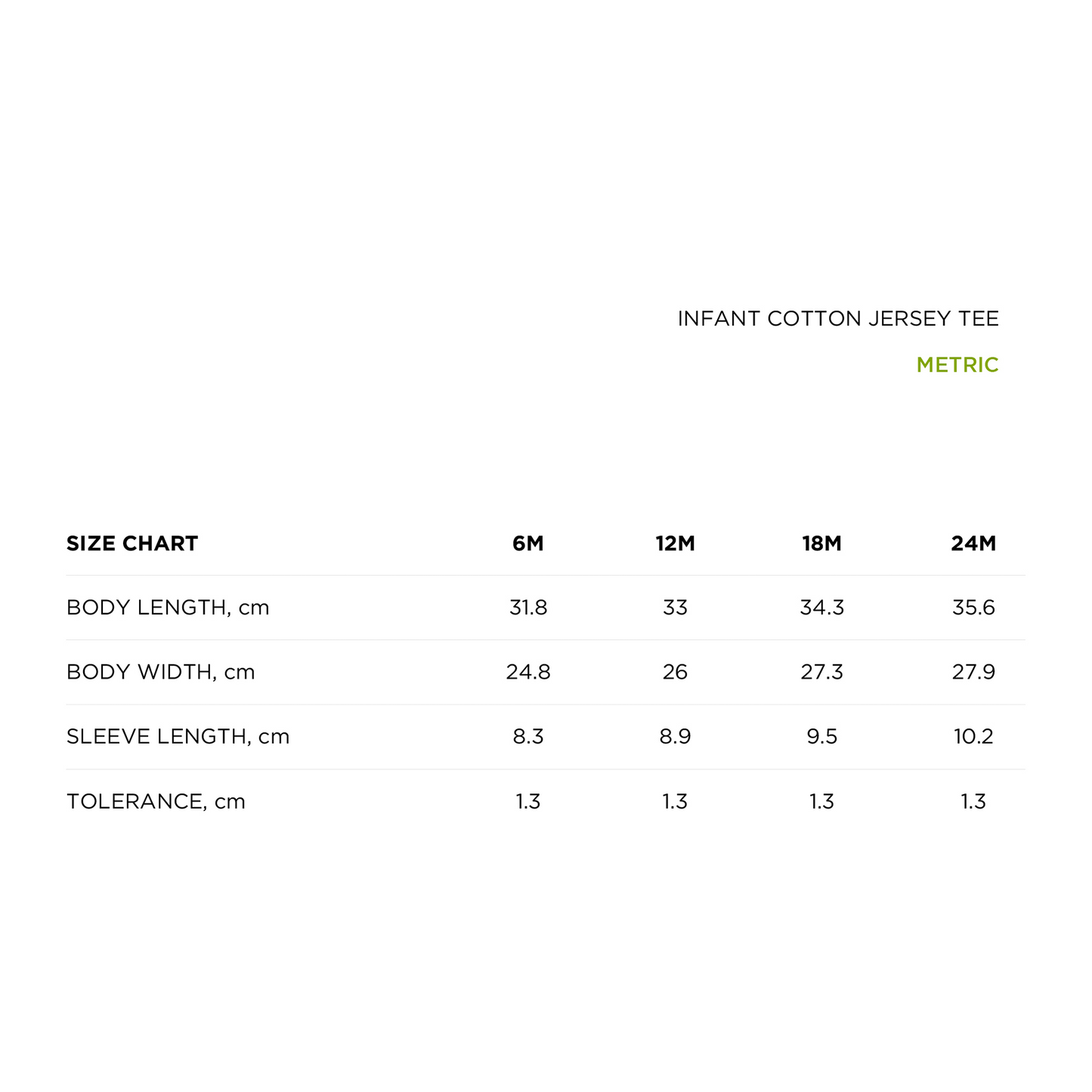 size_chart_metric