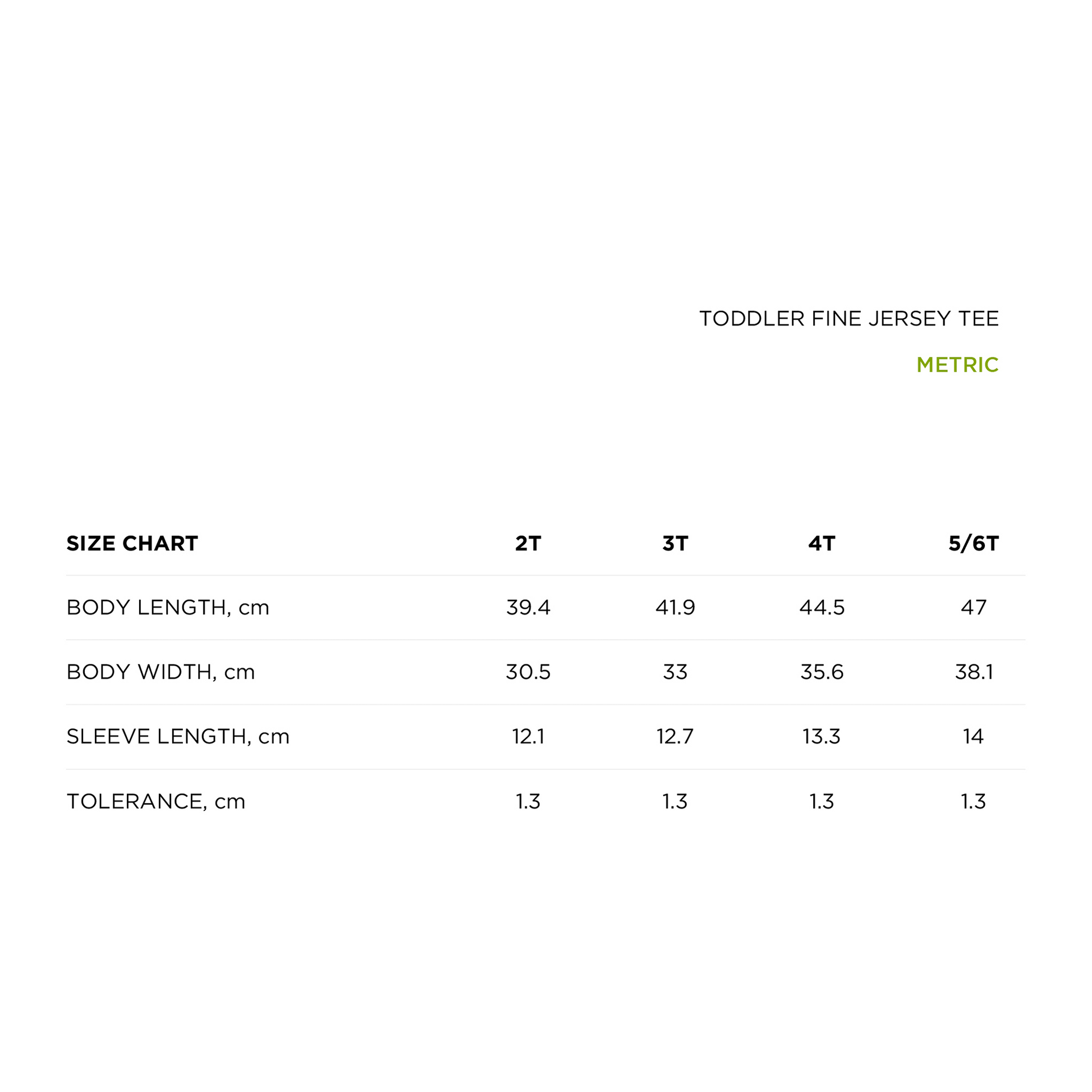 size_chart_metric