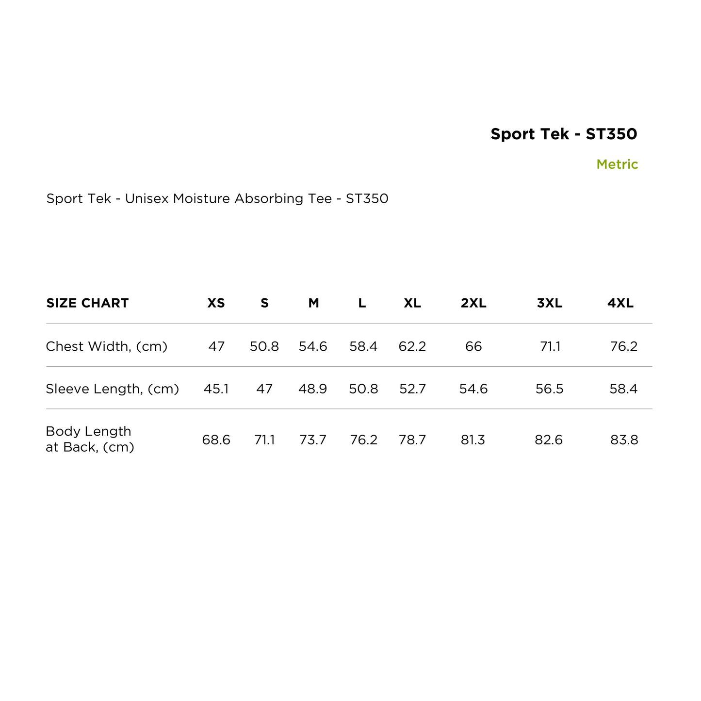 size_chart_metric