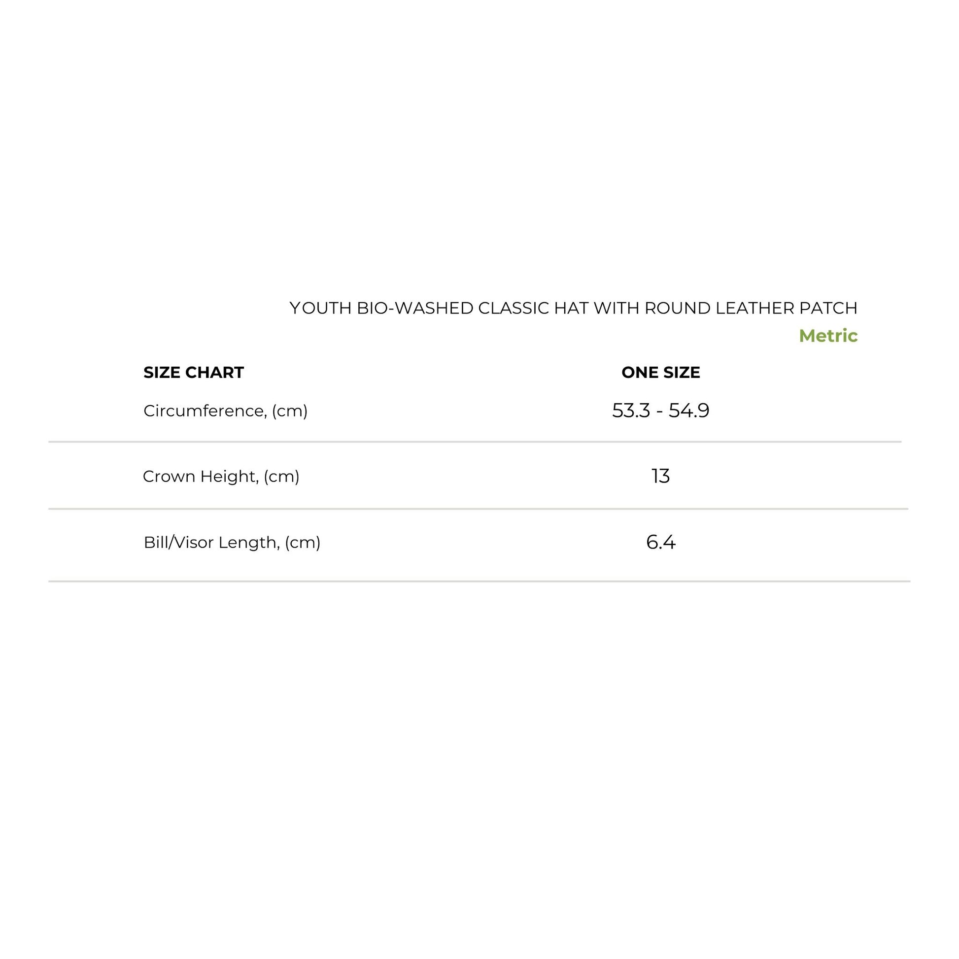 size_chart_metric