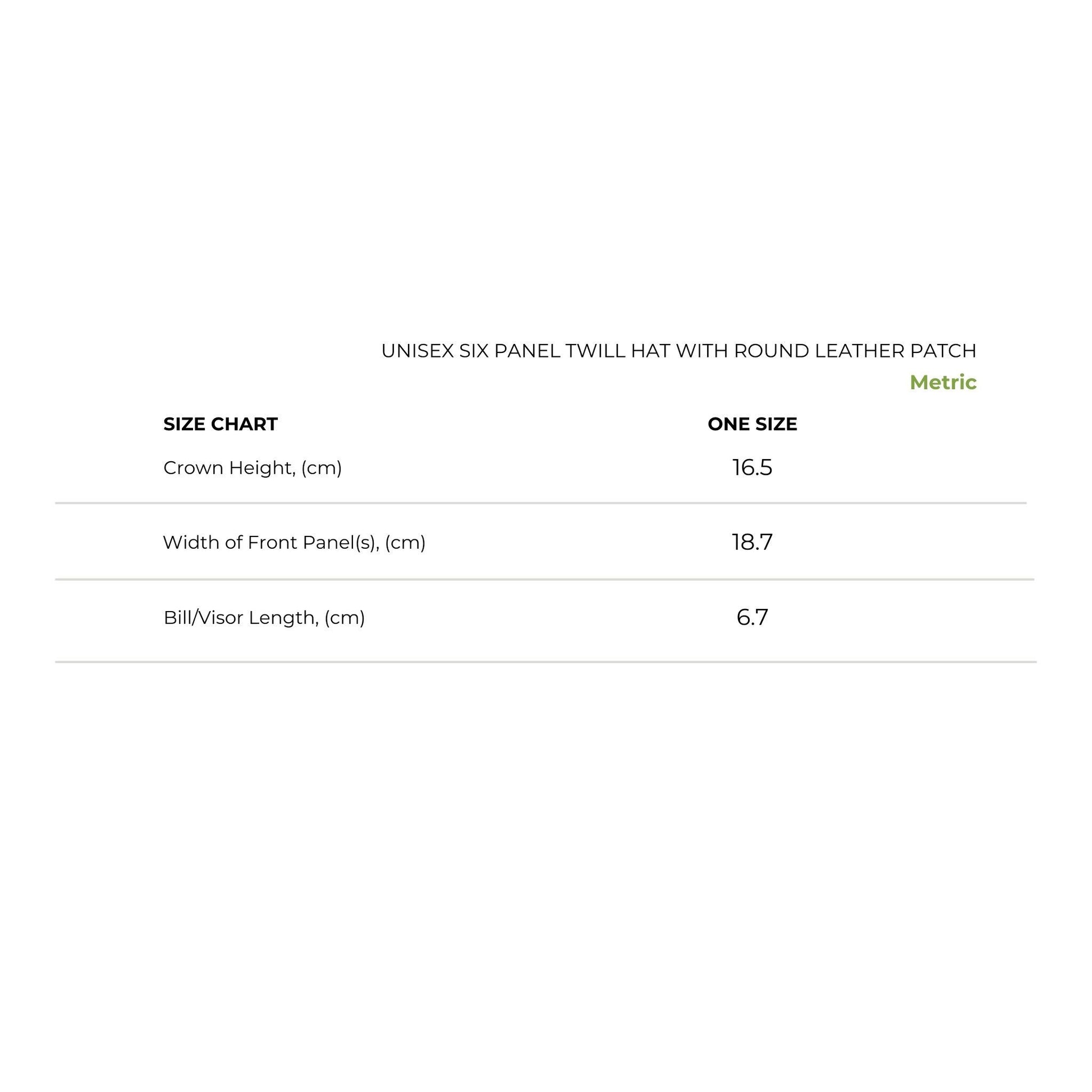 size_chart_metric